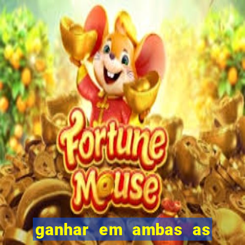 ganhar em ambas as partes do jogo